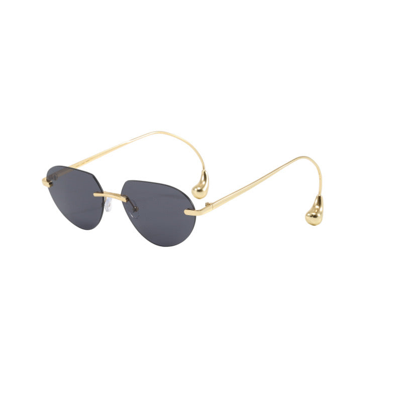 Gafas de sol minimalistas sin Marco ￼