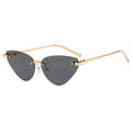 Lentes Cat-Eye Rimless