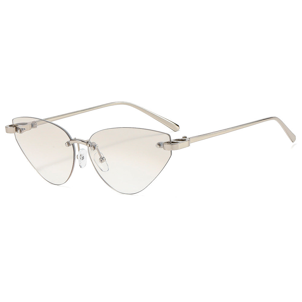 Lentes Cat-Eye Rimless